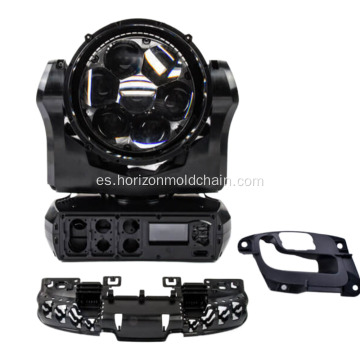 La pantalla del espejo retrovisor del coche es la carcasa del molde.